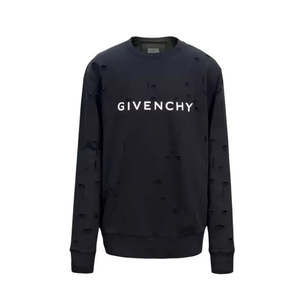 지방시 남성 캐쥬얼 블랙 맨투맨 - Givenchy Mens Black Tshirts - … - 1