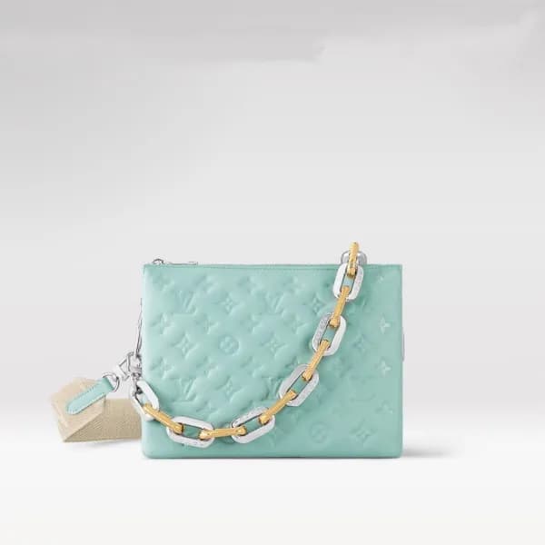 루이비통 여성 블루 쿠상백 - Louis vuitton Womens Blue Coussin… - 1