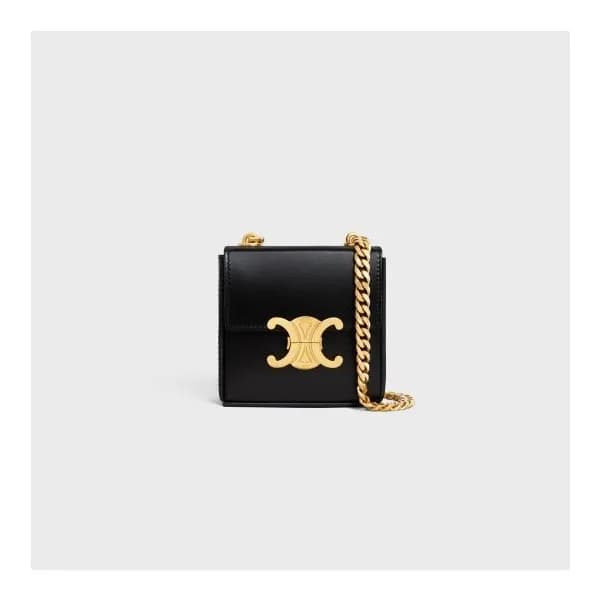 셀린느 여성 블랙 미니 복스 - Celine Womens Black Mini Box - c… - 1