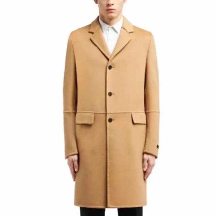 프라다 남성 카멜 코트 - Prada Mens Camel Coats - pr731x - 1