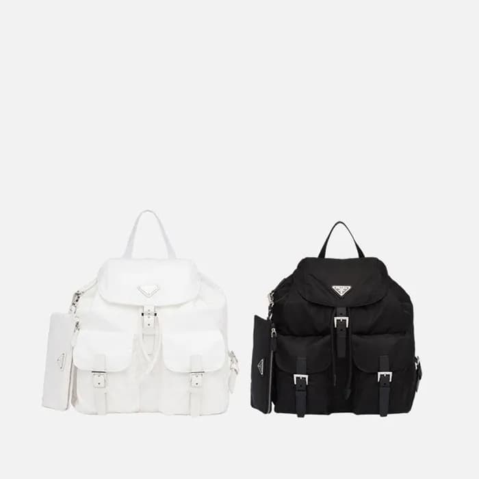 프라다 남/녀 플랩 포켓 미디엄 백팩 【매장-250만원대】 - Prada Unisex Ba… - 1