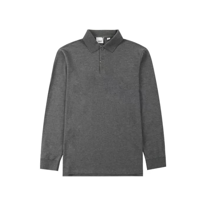 버버리 남성 폴로 그레이 맨투맨 - Burberry Mens Gray Tshirts - b… - 1