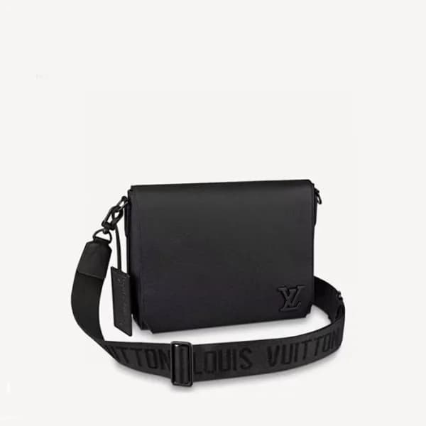 루이비통 남성 메신저 M57080 - Louis vuitton Mens Black Cros… - 1