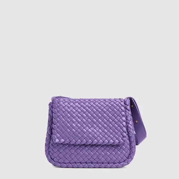 보테가 베네타 여성 퍼플 숄더백 - Bottega veneta Womens Purple S… - 1