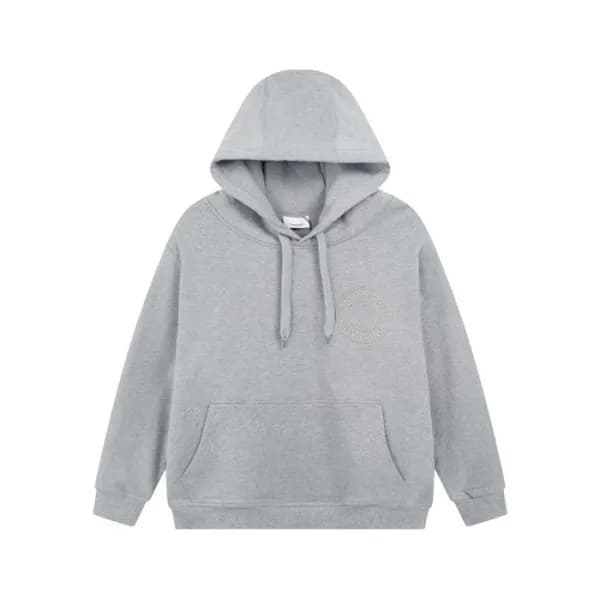버버리 남성 그레이 후드티 - Burberry Mens Gray Hoodie - buc15… - 1
