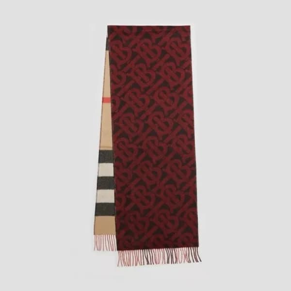 버버리 남/녀 베이지 양면 머플러 - Burberry Unisex Beige Muffler… - 1
