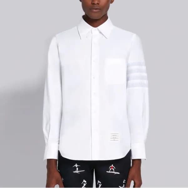톰브라운 남성 클래식 셔츠 - Thom Browne Mens Dress Shirts - t… - 1