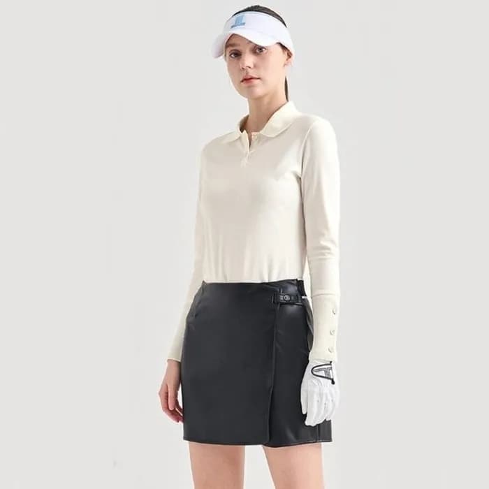 [LANVIN BLANC] 랑방블랑 여성 백 컨트라스트 칼라 탑 - gol814x - 1