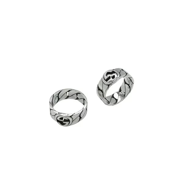 구찌 남/녀 실버 반지 - Gucci Unisex Silver Ring - acc1934x - 1