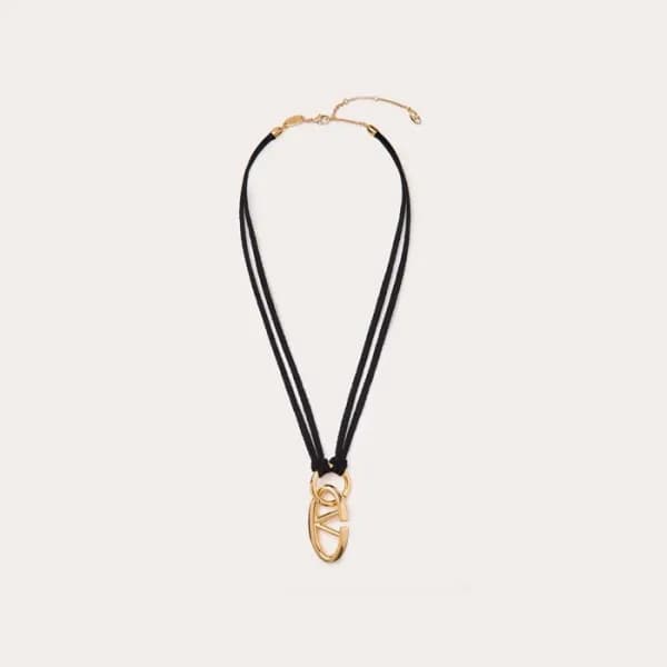 발렌티노 여성 골드 목걸이 - Valentino Womens Gold Necklace - … - 1