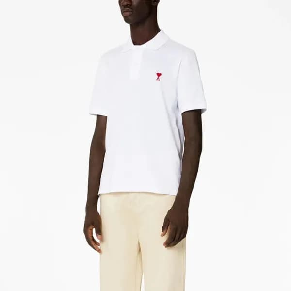 아미 남성 폴로 반팔티 - Ami Mens Polo Tshirts - amc1458x - 1