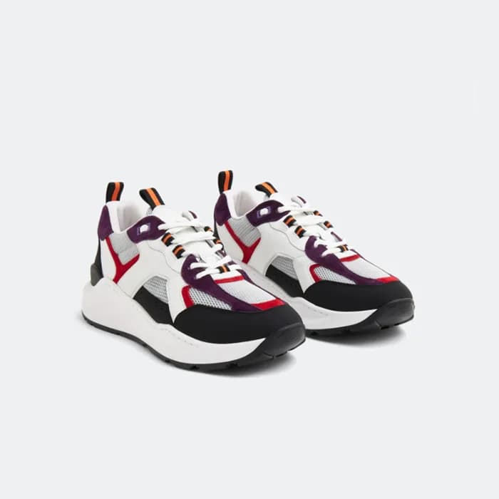 버버리 남/녀 로우탑 스니커즈 - Burberry Unisex White Sneakers … - 1