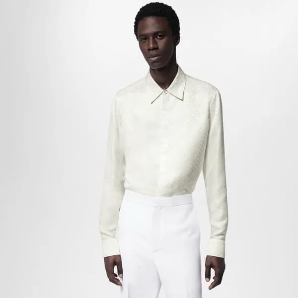 루이비통 남성 모던 셔츠 - Louis vuitton Mens Dress Shirts - … - 1