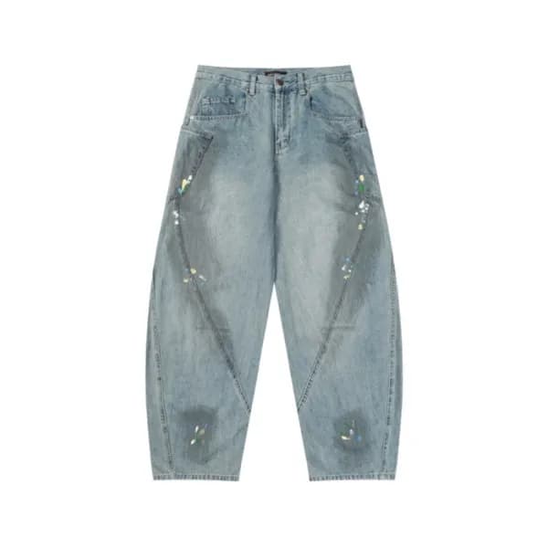 발렌시아가 남성 블루 청바지 - Balenciaga Mens Blue Jeans - bac… - 1