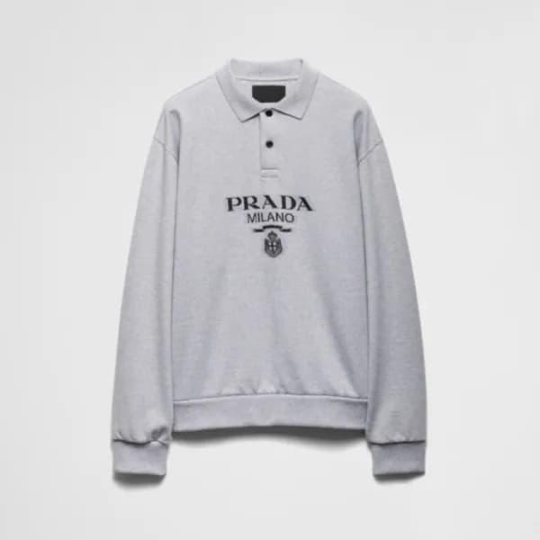 프라다 남성 폴로 긴팔티 - Prada Mens Polo Tshirt - prc2872x - 1