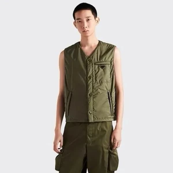 프라다 남성 브이넥 베스트 - Prada Mens V-neck Vest - prc3594x - 1