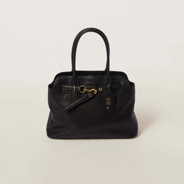 미우미우 여성 아벙츄어 레더 백 - Miumiu Womens Aventure Bag - m… - 1
