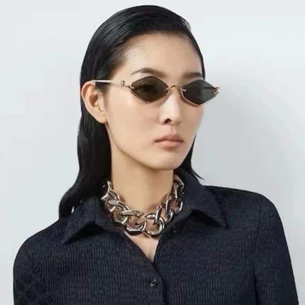 구찌 여성 프리미엄 메탈 프레임 선글라스 - Gucci Womens Premium Meta… - 1