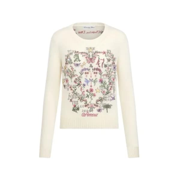 디올 여성 라운드 스웨터 - Dior Womens Round Sweater - dic494… - 1