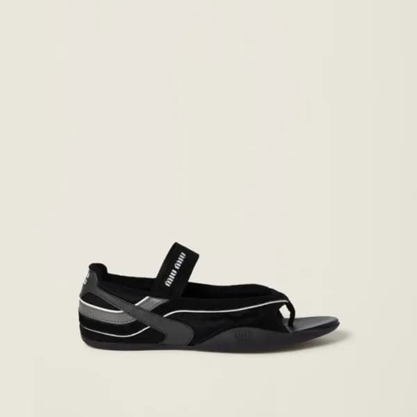 미우미우 여성 김나지움 조리 발레리나 - Miumiu Womens Gymnasium Tec… - 1