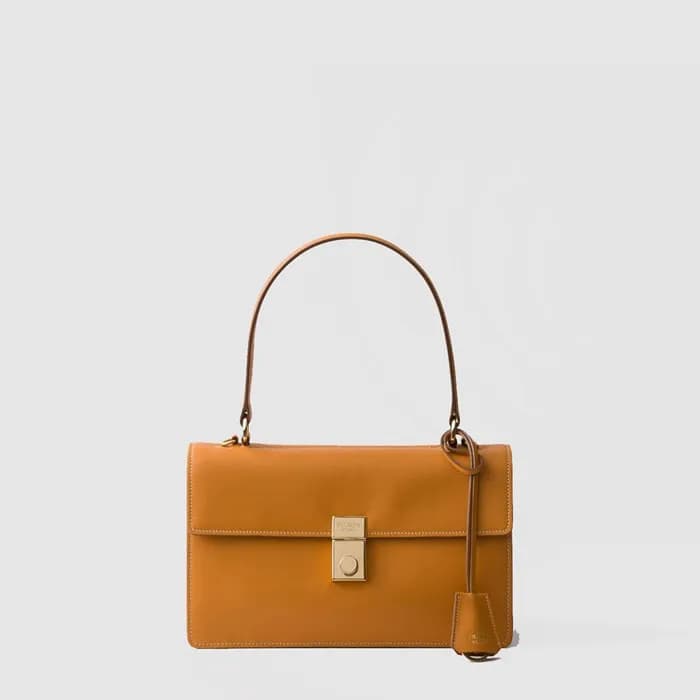프라다 여성 프라다 소프트 사운드 미디엄 가죽 숄더백 1BN023 - Prada Women… - 1