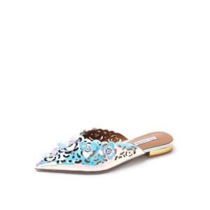 아쿠아주라 여성 플라워 뮬 - Aquazzura Womens Flower Mules - a…