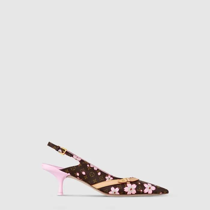 루이비통 여성 LV x TM 6AM 슬링백 펌프스 - Louis vuitton Womens… - 1