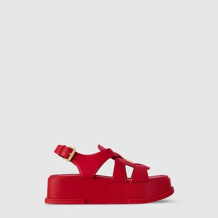 루이비통 여성 마야 플랫폼 샌들 - Louis vuitton Womens Maya Plat… - 1