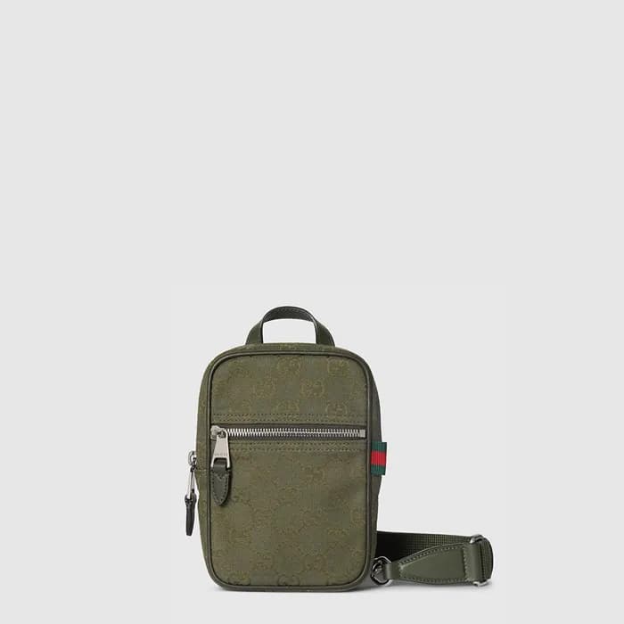 구찌 남성 GG 캔버스 미니 슬링백 - Gucci Mens GG Canvas Mini Sl… - 1