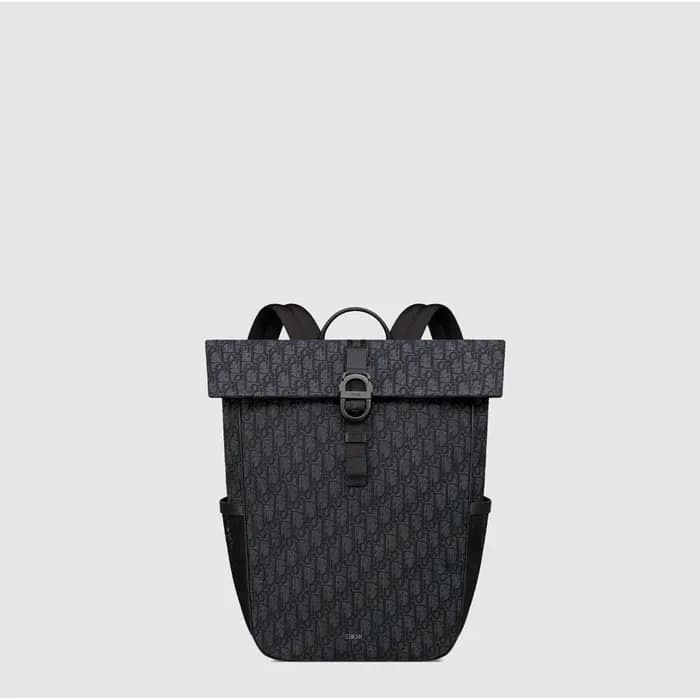 디올 남성 8 롤탑 백팩 - Dior Mens 8 Roll Top Backpack - di… - 1