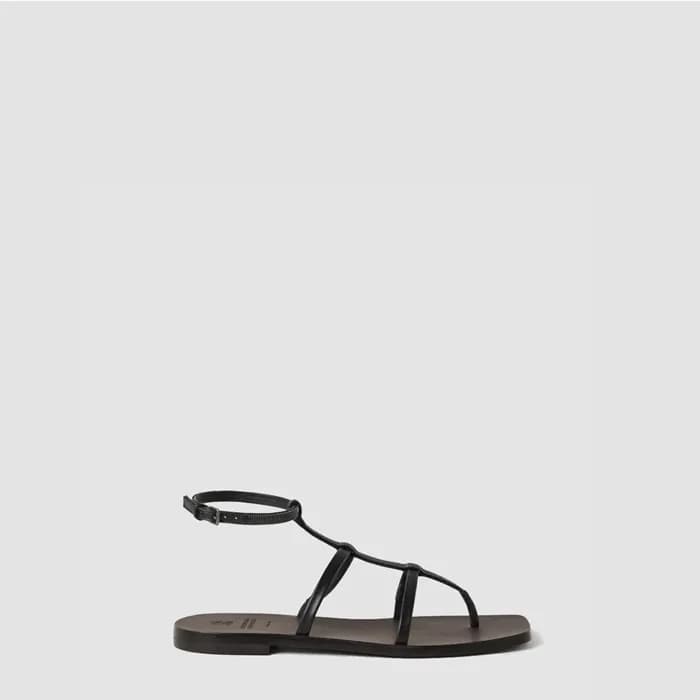 브루넬로 쿠치넬리 여성 가죽 샌들 - Brunello Cucinelli Womens Lea… - 1