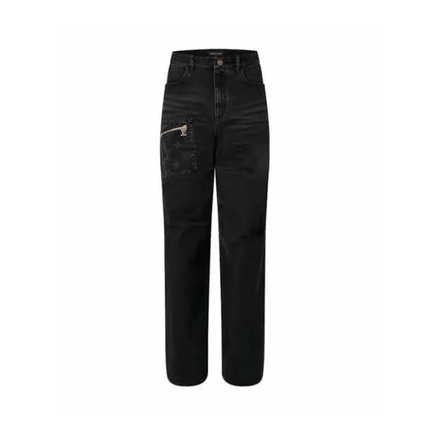 루이비통 남성 트렌디 청바지 - Louis vuitton Mens Trendy Jeans … - 1