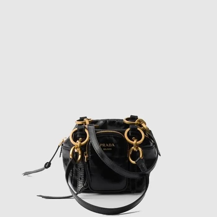 프라다 여성 댄글 탑핸들 미니 숄더백 1BB137 - Prada Womens Dangel … - 1