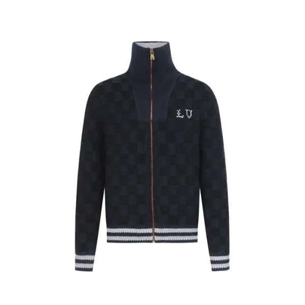 루이비통 남성 니트 자켓 - Louis vuitton Mens Knit Jacket - l… - 1