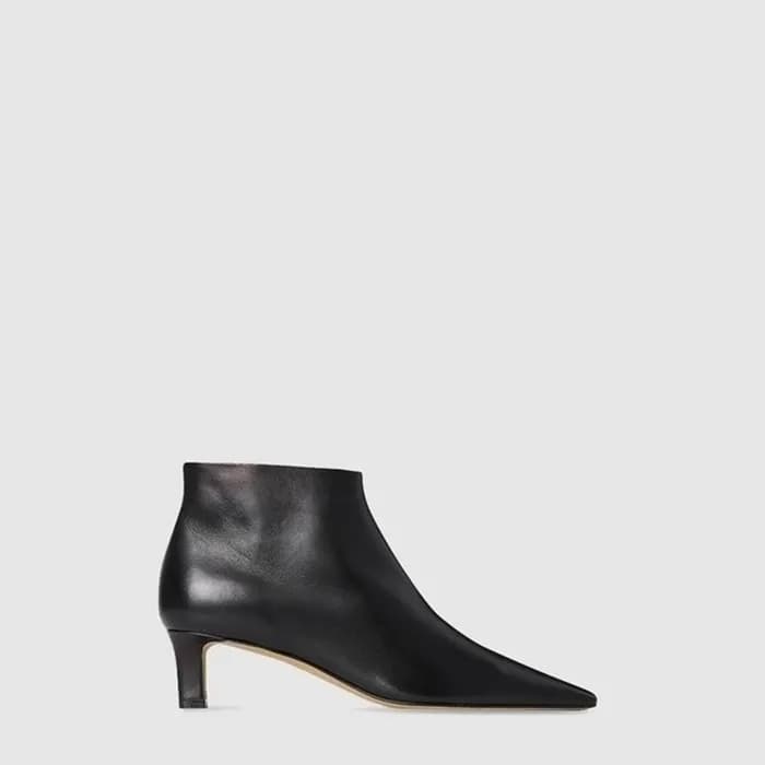 더 로우 여성 Carla 45 가죽 부츠 - The Row Womens Carla 45 L… - 1