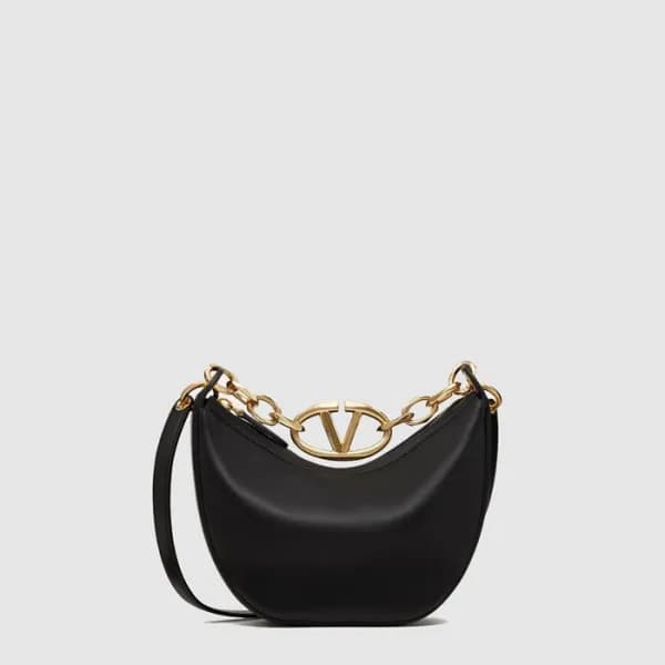 발렌티노 여성 브이로고 문 미니 호보백 - Valentino Womens V-Logo Mo… - 1