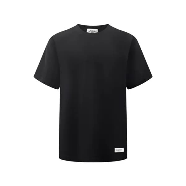 입생로랑 남성 라운드 반팔티 - Saint laurent Mens Round Tshirt … - 1