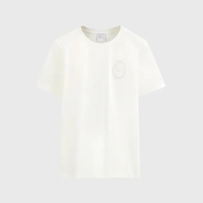 디올 여성 라운드 반팔티 - Dior Womens Round Tshirt - dic1557… - 1