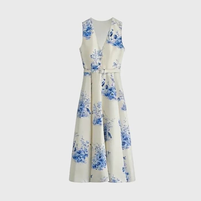 디올 여성 럭셔리 플라워 드레스 - Dior Womens Luxury Flower Dres… - 1