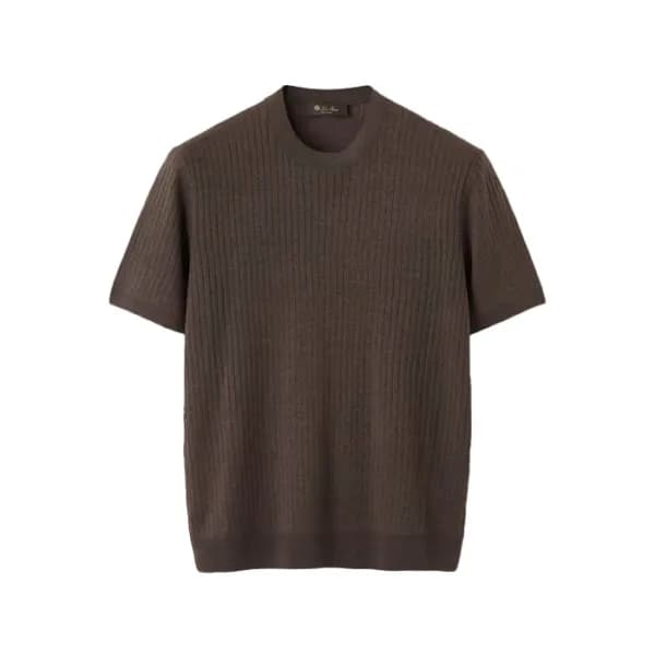로로피아나 남성 라운드 반팔티 - Loro Piana Mens Round Tshirt - … - 1