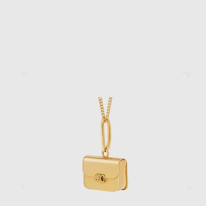 셀린느 여성 골드 네크리스 - Celine Womens Gold Necklace - acc10518x - 1