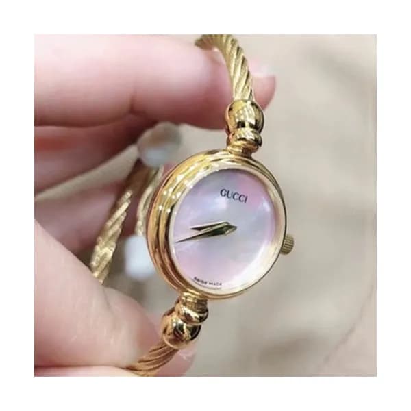 GUCCI LADIES QUARTZ - 구찌 레이디스 쿼츠,연핑크 - 1