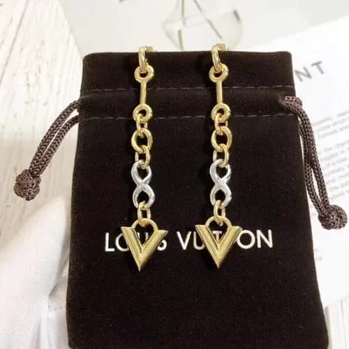 Louis Vuitton Yellow Gold Earring -루이비통 여성용 18k… - 1