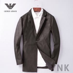 [미러급] ARMANI 2018 MENS DOWN LEATHER SUIT JACKET -… - 1