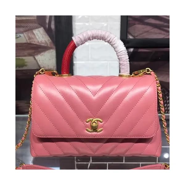 [커스텀급]Chanel 2018 Coco Chain Handle Shoulder Bag,2… - 1
