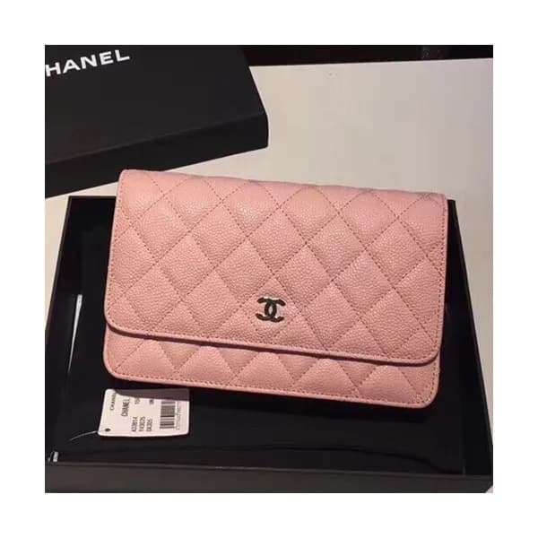 Chanel WOC Chain Cross Bag,19CM - 샤넬 WOC 체인 크로스백,C… - 1