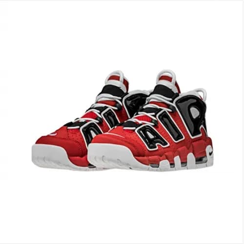 Nike 2018 Mens Air More Up Tempo Leather Running S… - 1