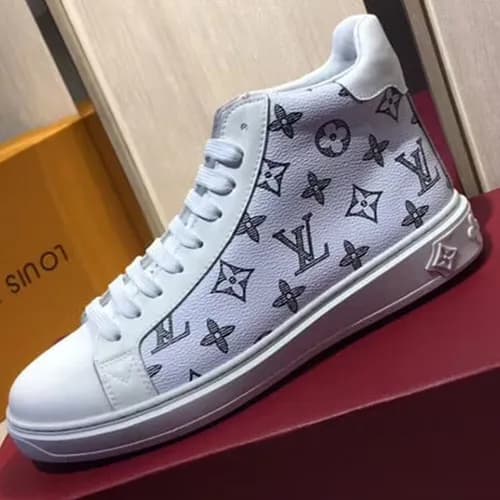 2018/19 Louis Vuitton Monogram High Top White - 루이… - 1