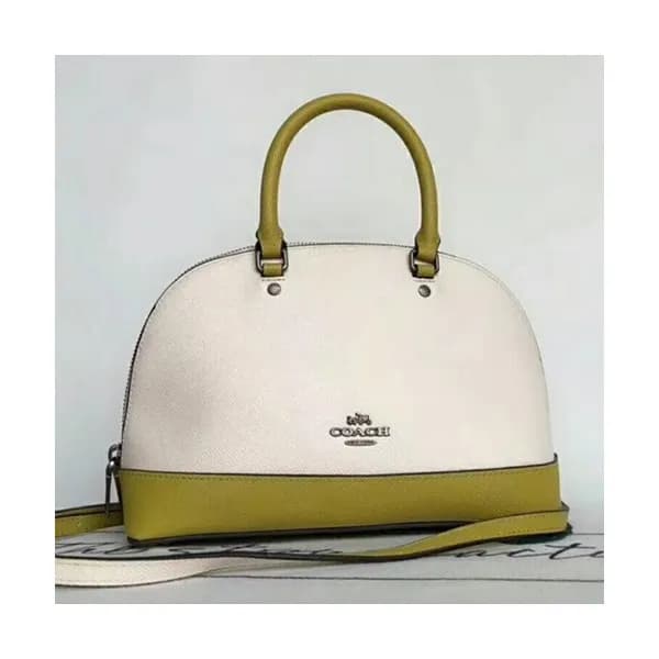 Coach Leather Tote Shoulder Bag,25cm - 코치 레더 토트 숄더… - 1