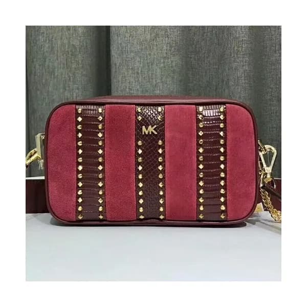 Michael Kors Leather Whitney Camera Shoulder Bag, … - 1